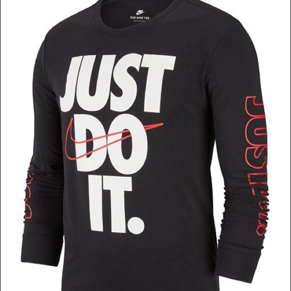 Nike Men's Sportswear Just Do It Long-Sleeve